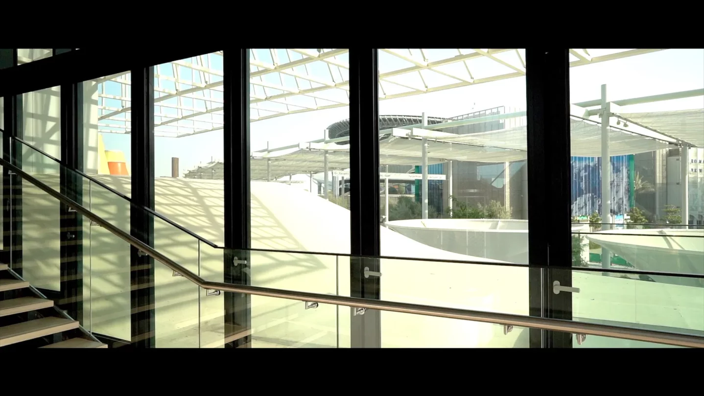 interior of Campus Germany with eyrise glass